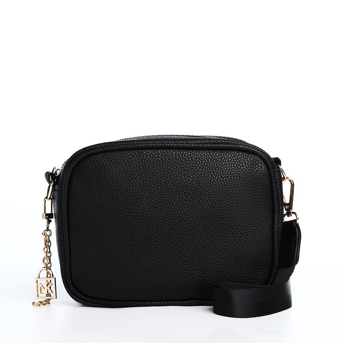 Сумка женская из искусственной кожи &laquo;чёрный&raquo;, 19х14х6 см.