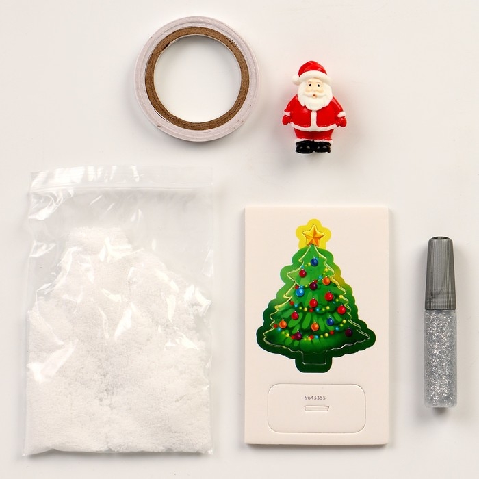 Набор для творчества 2 в 1 &laquo;Ночник + игрушка: дракон, Дед мороз&raquo;