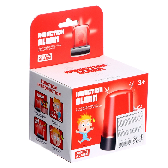 Сирена &laquo;Альфа&raquo;, световые, звуковые эффекты, работает от батареек