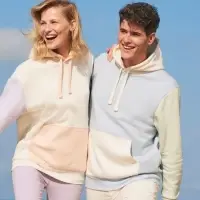 Худи унисекс Collins, бежевое, размер XL