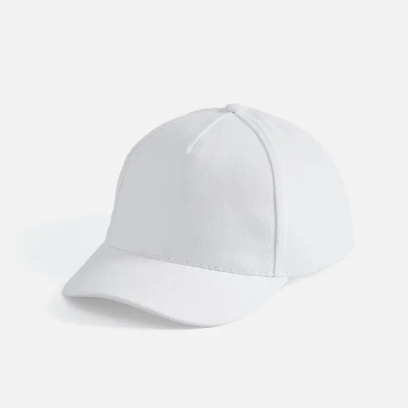 Бейсболка Long Beach, белая