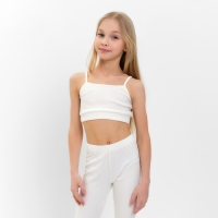 Топ для девочки MINAKU цвет молочный, рост 158 см Топ для девочки MINAKU цвет молочный, рост 158 см