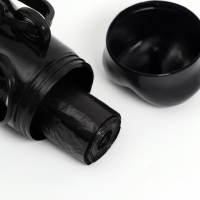 Контейнер-косточка с мешками для уборки (рулон 15 пакетов 29х21 см), чёрный Контейнер-косточка с мешками для уборки (рулон 15 пакетов 29х21 см), чёрный