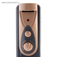 Обогреватель ENGY EN-2407 Loft, масляный, 1500 Вт, 7 секций, 15 м&sup2;, чёрный