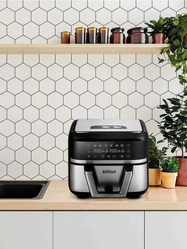 Аэрогриль электрический КТ-2247 - 8 л - 2850 Вт