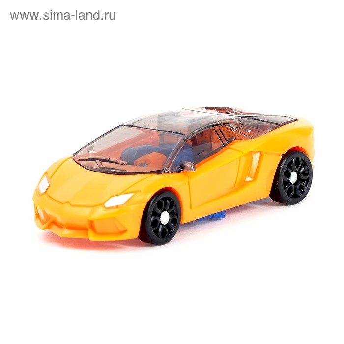 Робот &laquo;Автобот&raquo;, трансформируется, цвет жёлтый