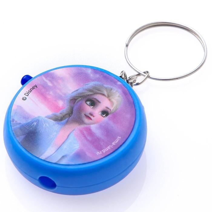 Проектор-брелок &laquo;Холодное сердце&raquo;, свет, цвет синий