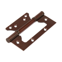 Петля-бабочка ТУНДРА, 120х75х2.0 мм, универсальная, без врезки, цвет медь, 2 шт. Петля-бабочка ТУНДРА, 120х75х2.0 мм, универсальная, без врезки, цвет медь, 2 шт.