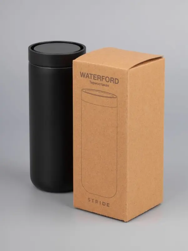 Термостакан Waterford, черный