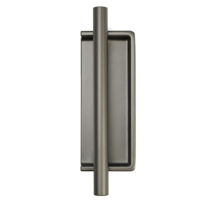 Ручка врезная, Ручка врезная, "Hidden", мо 96 мм, цвет темное железо