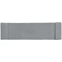 Лейбл тканевый Epsilon, S, серый