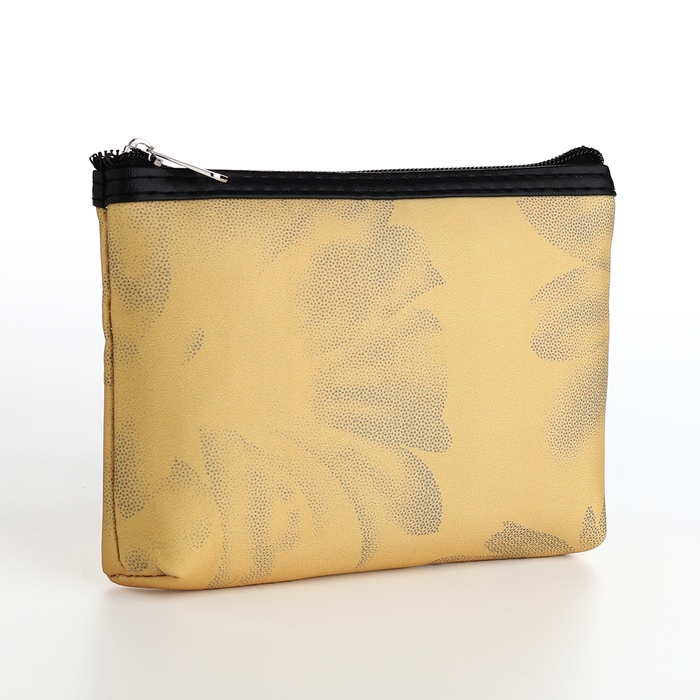 Косметичка на молнии, цвет жёлтый Косметичка на молнии, цвет жёлтый
