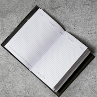 Ежедневник &laquo;Wagner&raquo; обложка 7бц софт-тач , А5, 80 листов .