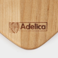 Подарочный набор деревянной посуды Adelica &laquo;Для тебя&raquo;, тарелка 20&times;17 см, подставка под горячее и телефон, берёза