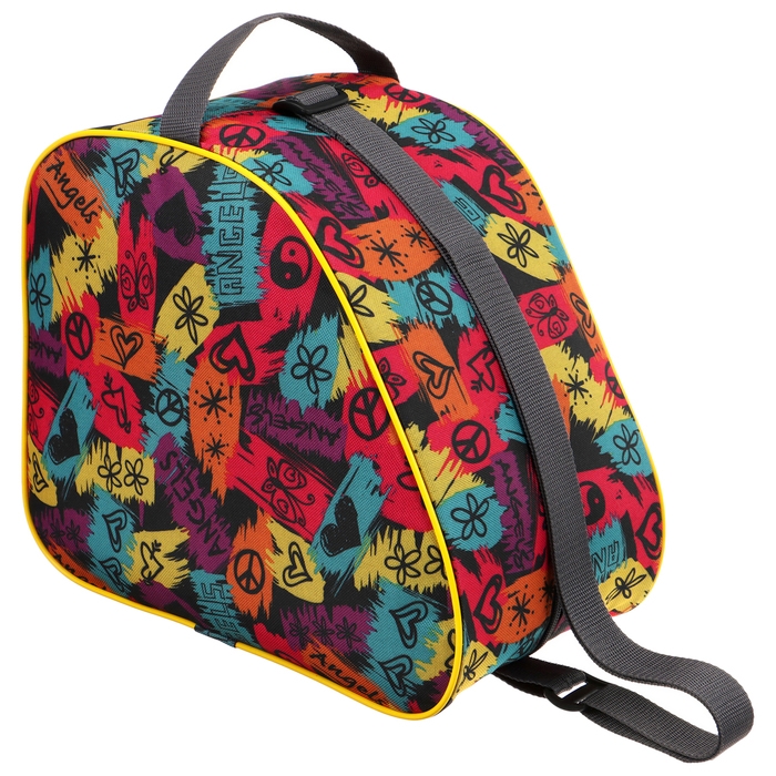 Сумка для коньков и роликов, 31х28 см, цвета МИКС