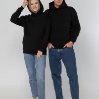 Худи унисекс Full Swing, черное, размер XL/XXL Худи унисекс Full Swing, черное, размер XL/XXL