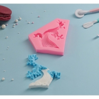 Молд «Дерево», силикон, 10,4×9×1,5 см, цвет МИКС Молд «Дерево», силикон, 10,4×9×1,5 см, цвет МИКС