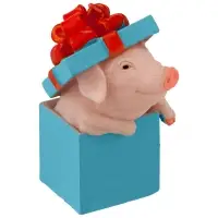 Свеча &laquo;Сюрприз&raquo;, синяя