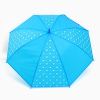 Зонт женский трость «Яркие бабочки», 8 спиц, d = 90 см, цвет синий Зонт женский трость «Яркие бабочки», 8 спиц, d = 90 см, цвет синий