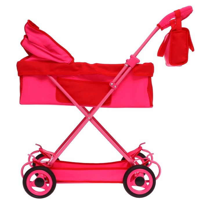 Коляска кукольная № 16, цвет МИКС Коляска кукольная № 16, цвет МИКС