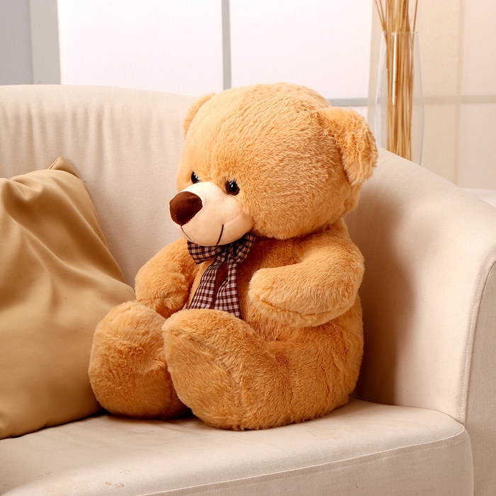 Мягкая игрушка «Медведь», 40 см, цвет бежевый Мягкая игрушка «Медведь», 40 см, цвет бежевый