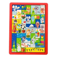 Деревянный тетрис «Новый год! Праздник у зверят» Деревянный тетрис «Новый год! Праздник у зверят»