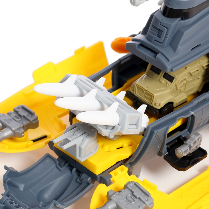 Парковка «Военная субмарина», с 5 машинками Парковка «Военная субмарина», с 5 машинками