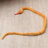 Мягкая игрушка «Змея», 108 см, цвет оранжевый, жёлтый Мягкая игрушка «Змея», 108 см, цвет оранжевый, жёлтый