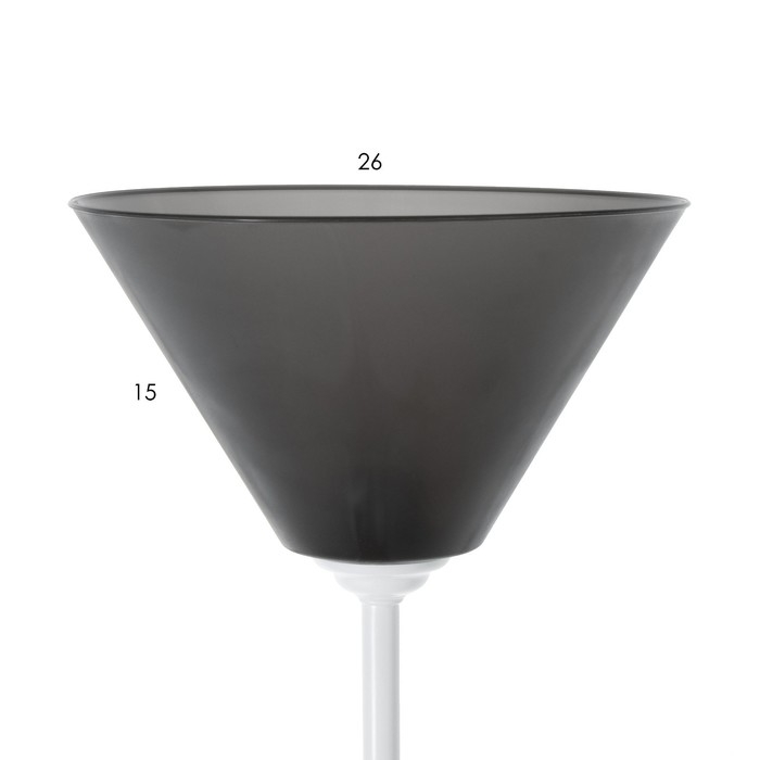 Торшер Торшер "Князь" со столиком 1х15Вт Е27 МОДЕЛЬ: BR 01037 белый/черный