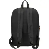 Складной рюкзак Compact Neon, черный с оранжевым Складной рюкзак Compact Neon, черный с оранжевым