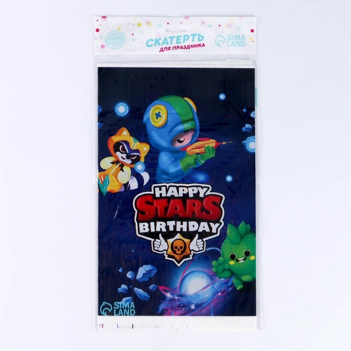 Скатерть одноразовая Stars 137&times;180см