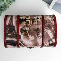 Шкатулка дерево состаренная "Цветы и города" сундучок МИКС 15х22х15,5 см Шкатулка дерево состаренная "Цветы и города" сундучок МИКС 15х22х15,5 см