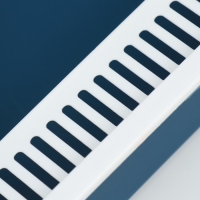 Туалет с бортом, 40х29х15 см, синий