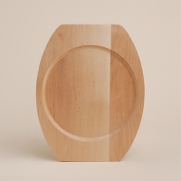 Сковорода чугунная на деревянной подставкем SL Home, d=25, h=4,4 см, индукция, цвет чёрный Сковорода чугунная на деревянной подставкем SL Home, d=25, h=4,4 см, индукция, цвет чёрный