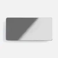 Значок Magnet Matto, серебристый глянцевый