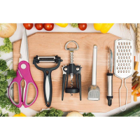 Штопор Доляна «Профи», 19 см, цвет чёрный Штопор Доляна «Профи», 19 см, цвет чёрный