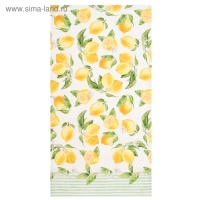 Полотенце "Этель" Лимоны 40х70 см, 100% хлопок, репс 190 гр/м2