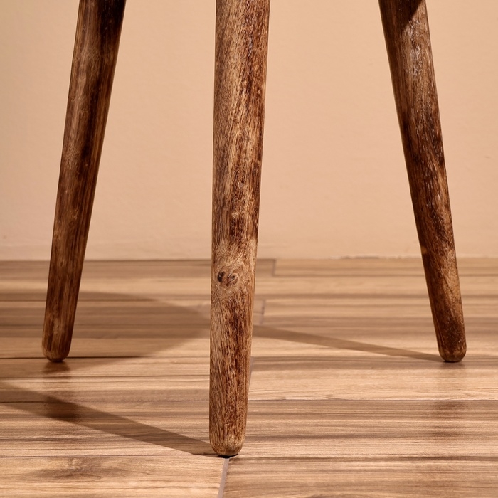 Столик кофейный 44х44х45 см, манговое дерево