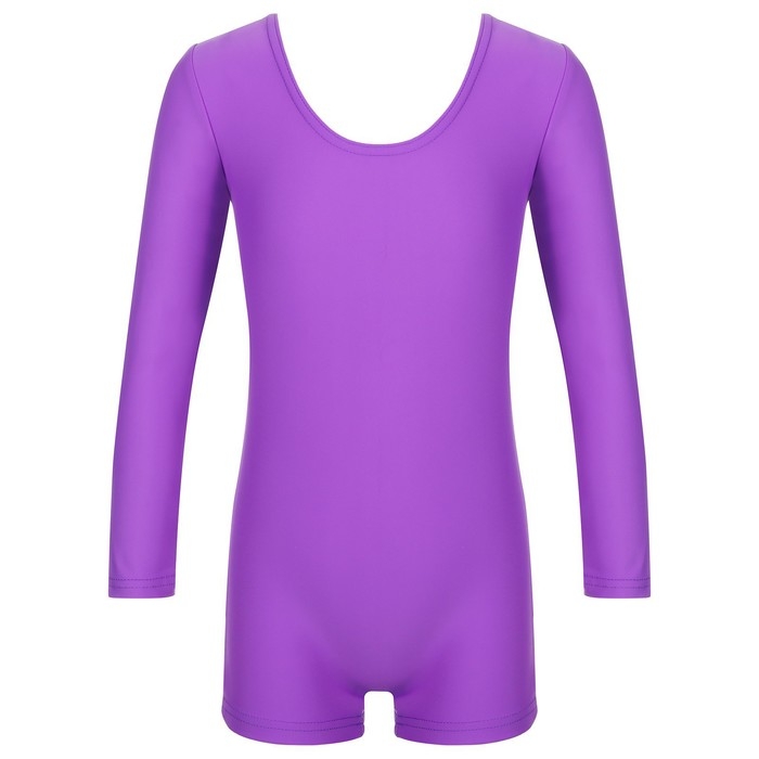 Купальник для гимнастики и танцев Grace Dance, р. 28, цвет фиолетовый