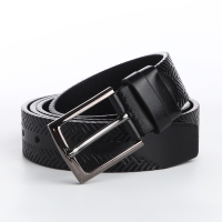 Ремень мужской &laquo;Великан&raquo;, ширина 4 см, винт, пряжка металл, цвет чёрный