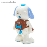 Игрушка «Собачка», работает от батареек, танцует, световые и звуковые эффекты Игрушка «Собачка», работает от батареек, танцует, световые и звуковые эффекты