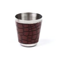 Подарочный набор 5 в 1 "Рептилия": фляжка 240 мл, 2 ножика 7в1,  2 рюмки, 17 х 23 см