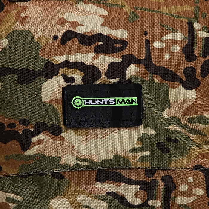 Рюкзак туристический, 100 л, отдел на молнии, 3 наружных кармана, Huntsman, цвет хаки