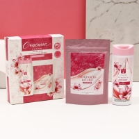 Подарочный набор косметики &laquo;Счастье рядом&raquo;, гель для душа 250 мл и скраб для тела соляной 250 г, ЧИСТОЕ СЧАСТЬЕ