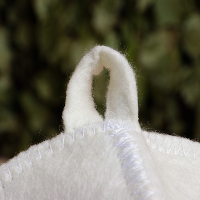 Шапка для бани с детским принтом Шапка для бани с детским принтом "Король детского садика"