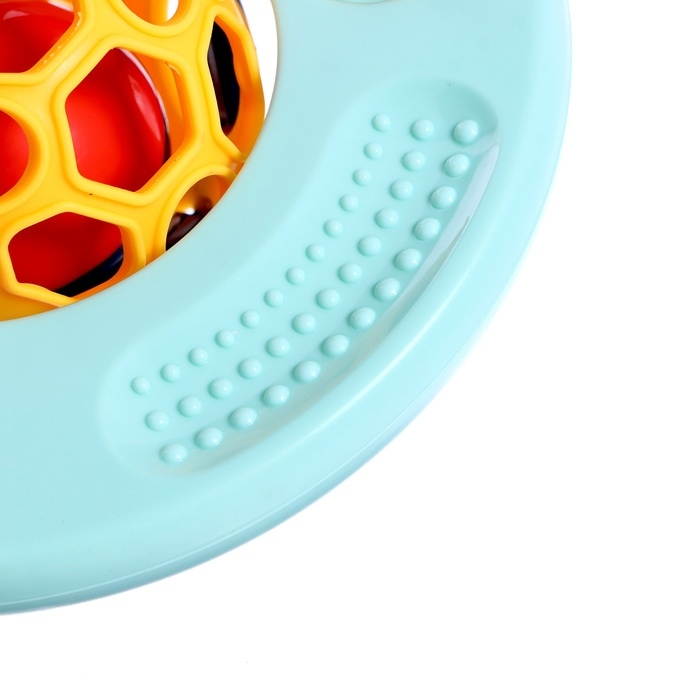 Погремушка детская &laquo;Шарик&raquo;, с прорезывателем для зубов, МИКС