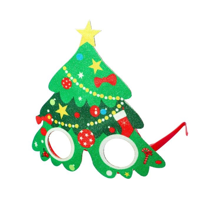 Карнавальные очки &laquo;Ёлочка&raquo;