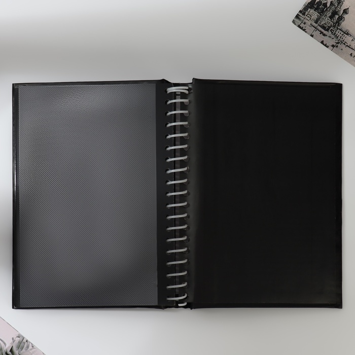 Фотоальбом &laquo;Моменты счастья&raquo;, 20 магнитных листов, цвет страниц чёрный