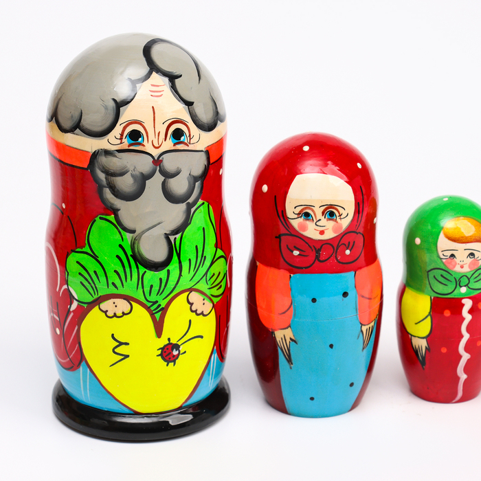 Матрёшка-сказка &laquo;Репка&raquo;, 5 в 1