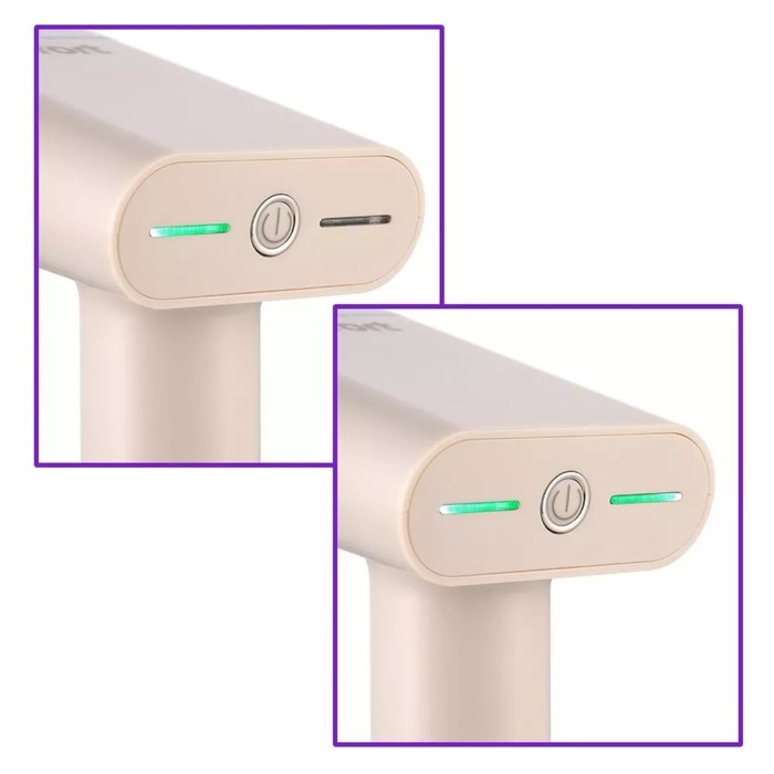 Отпариватель Kitfort КТ-9153, ручной, 1500 Вт, 150 мл, 20 г/мин, бежевый